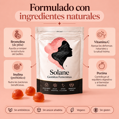 Probiótico Vaginal Solane