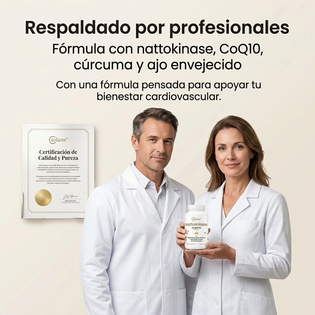 Solane Nattokinase Corazón Care+